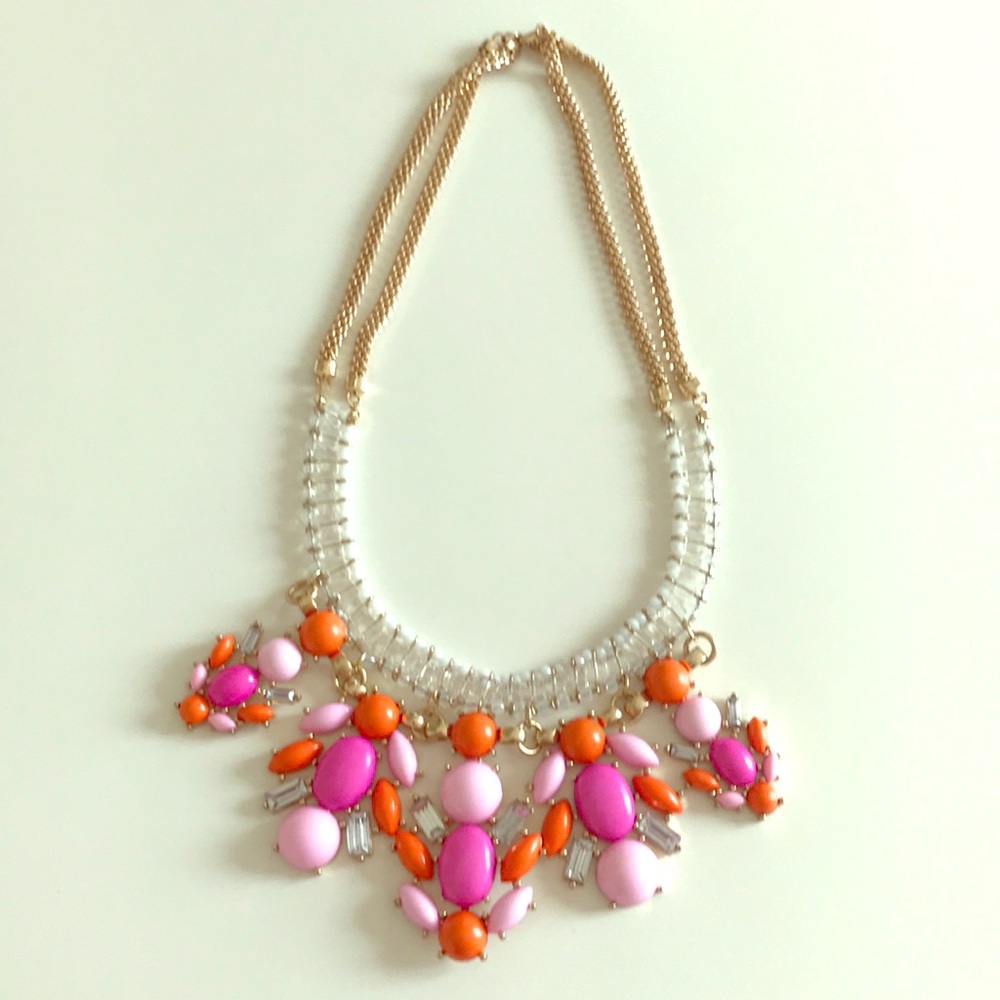 Bright + fun chunky necklace